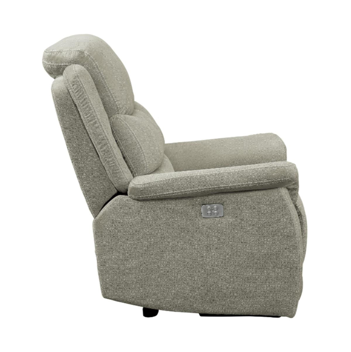 Homelegance Furniture Shola Glider Reclining Chair in Gray - Half Price Furniture