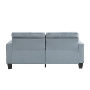 Homelegance Furniture Lantana Loveseat in Gray 9957GY-2 - Loveseat - Half Price Furniture