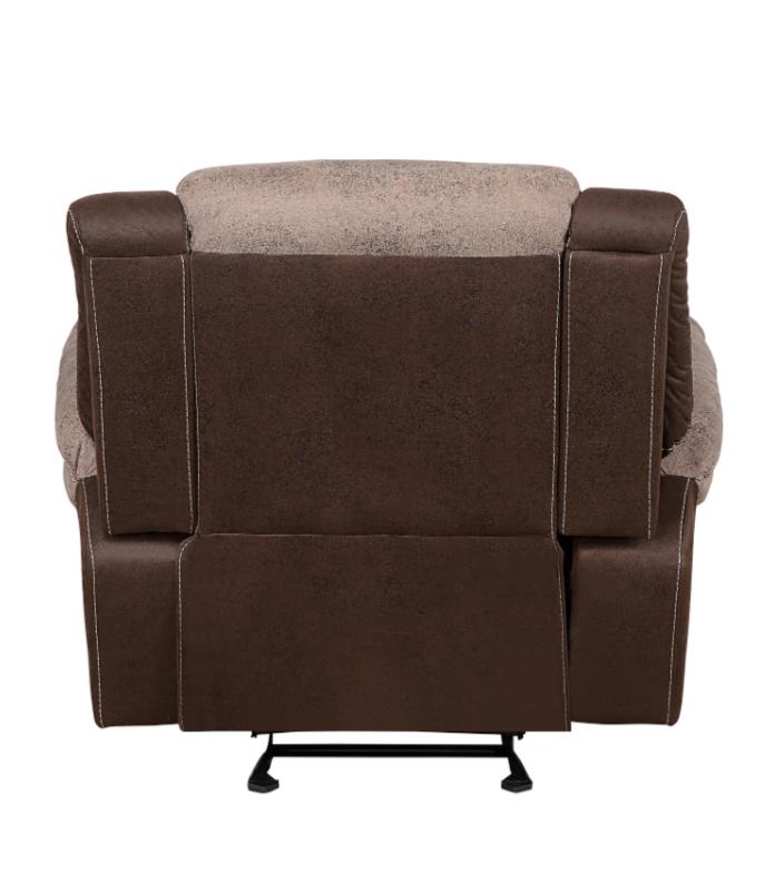 Homelegance Furniture Chai Glider Relcining Chair in 2 Tones - Recliner - Half Price Furniture