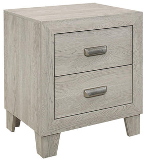 Homelegance Furniture Quinby 2 Drawer Nightstand in Light Brown 1525-4 - Nightstand - Half Price Furniture