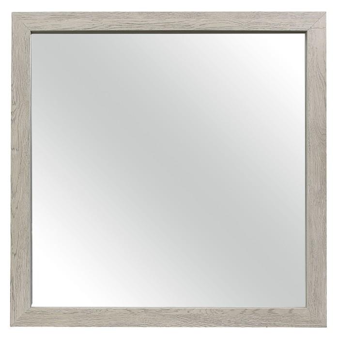 Homelegance Furniture Quinby Mirror in Light Brown 1525-6 Half Price Furniture