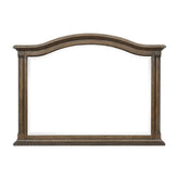 Homelegance Furniture Rachelle Mirror in Weathered Pecan 1693-6 Half Price Furniture