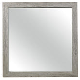 Homelegance Furniture Mandan Mirror in Weathered Gray 1910GY-6 Half Price Furniture