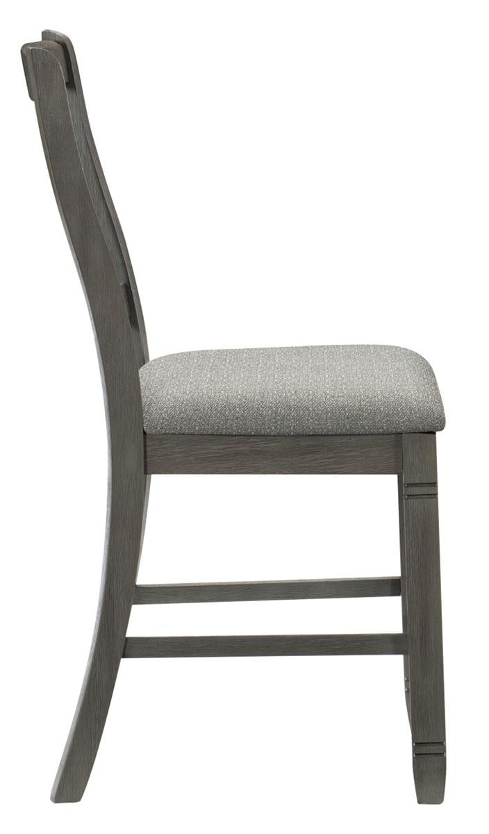 Homelegance Granby Counter Height Chair in Antique Gray (Set of 2) 5627GY-24 - Half Price Furniture