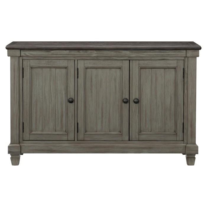 Homelegance Granby Server in Coffee and Antique Gray 5627GY-40 Half Price Furniture