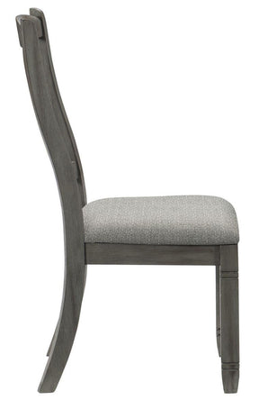 Homelegance Granby Side Chair in Antique Gray (Set of 2) 5627GYS - Half Price Furniture