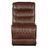 Homelegance Furniture Putnam Armless Chair in Brown 9405BR-AC Half Price Furniture