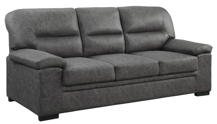 Homelegance Furniture Michigan Sofa in Dark Gray 9407DG-3 - Half Price Furniture