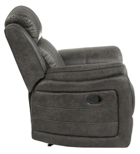 Homelegance Furniture Centeroak Reclining Chair in Gray 9479BRG-1 - Half Price Furniture