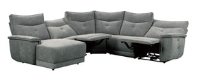 Homelegance Furniture Tesoro Left Side Chaise in Dark Gray 9509DG-5L - Half Price Furniture