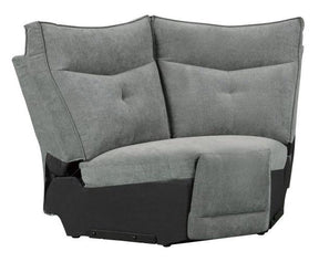 Homelegance Furniture Tesoro Corner Seat in Dark Gray 9509DG-CR - Half Price Furniture