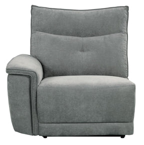 Homelegance Furniture Tesoro Left Side Reclining Chair in Dark Gray 9509DG-LR - Half Price Furniture