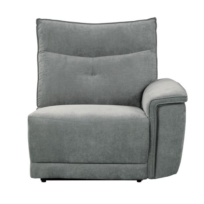 Homelegance Furniture Tesoro Power Right Side Reclining Chair in Dark Gray 9509DG-RRPWH Half Price Furniture