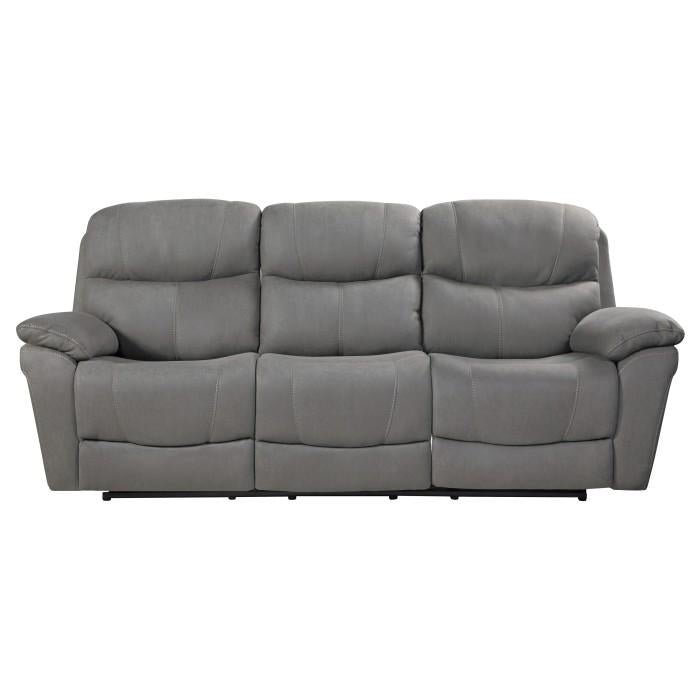 Homelegance Furniture Longvale Power Double Reclining Sofa with Power Headrests Half Price Furniture