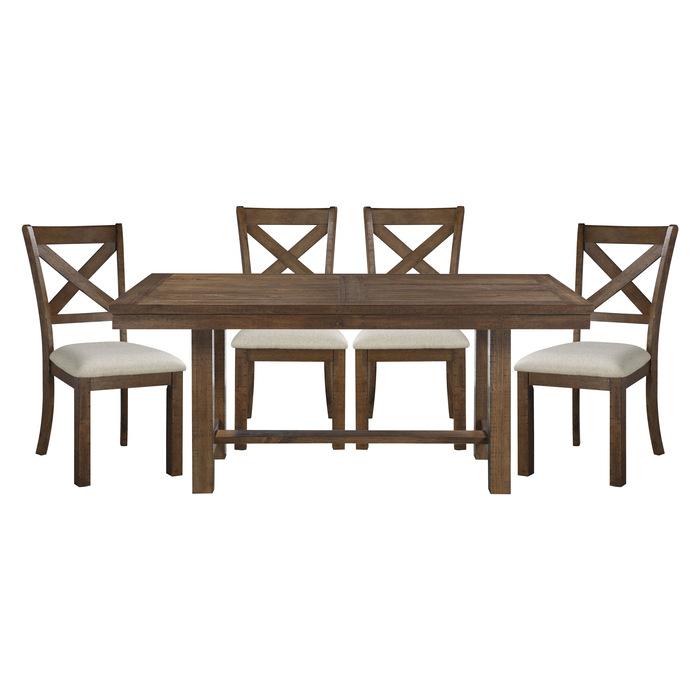 Bonner 5-Piece Dining Room Set Half Price Furniture