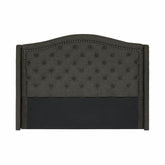 Bryndle (1/3)California King Headboard,Button-Tufted&Nailhead Half Price Furniture