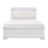 Lana (2) California King Bed with LED Lighting Half Price Furniture