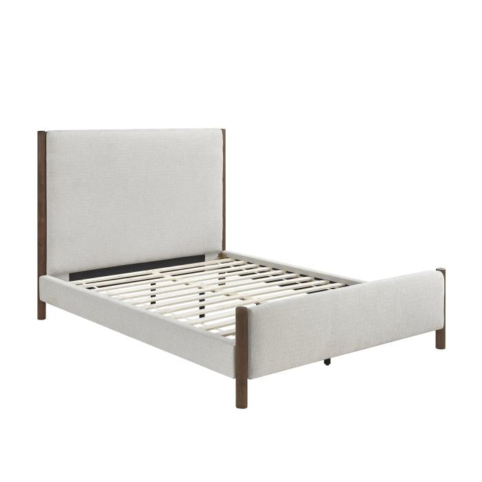 1587-1*-Bedroom (2) Queen Platform Bed - Half Price Furniture