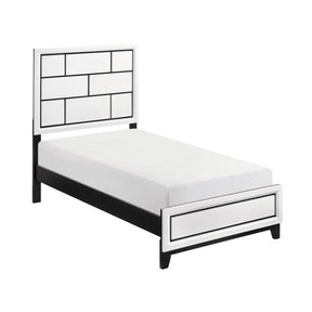 1645WHT-1*-Youth (2) Twin Bed - Bed - Half Price Furniture