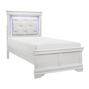 Lana (2) Twin Bed with LED Lighting - Half Price Furniture