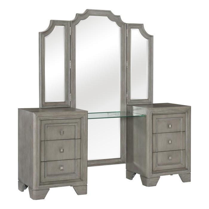 Colchester (2) Vanity Dresser with Mirror - Half Price Furniture