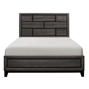 Homelegance Davi Full Panel Bed in Gray 1645F-1* Half Price Furniture
