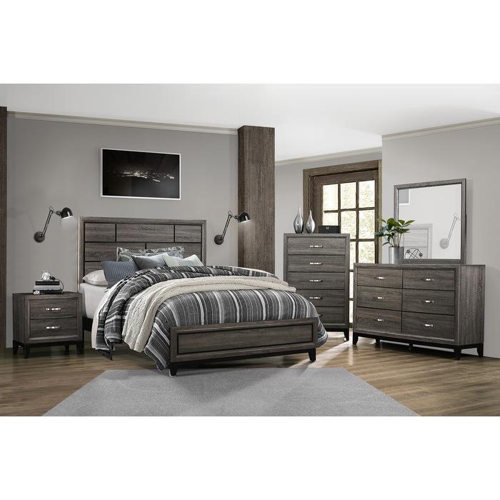 Davi (2)California King Bed - Half Price Furniture