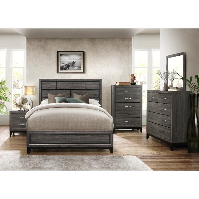 Davi (2)California King Bed - Half Price Furniture