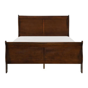 Homelegance Mayville Full Sleigh Bed in Brown Cherry 2147F-1 Half Price Furniture