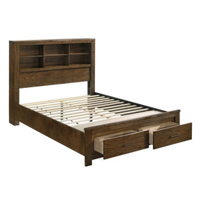 1592F-1*-Bedroom (3) Full Platform Bed with Footboard Storage - Half Price Furniture