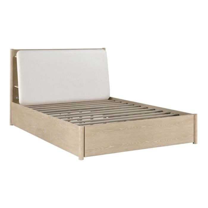 1313NK-1CK*-Bedroom (3) California King Platform Bed with Footboard Storage - Half Price Furniture