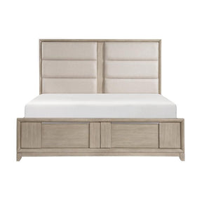 McKewen (3) California King Platform Bed with Footboard Storage Half Price Furniture