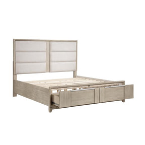 McKewen (3) California King Platform Bed with Footboard Storage - Half Price Furniture