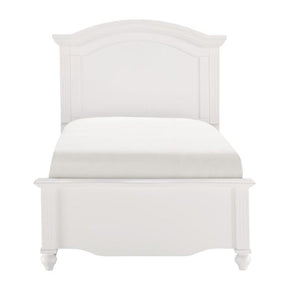 Homelegance Meghan Full Panel Bed in White 2058WHF-1* Half Price Furniture