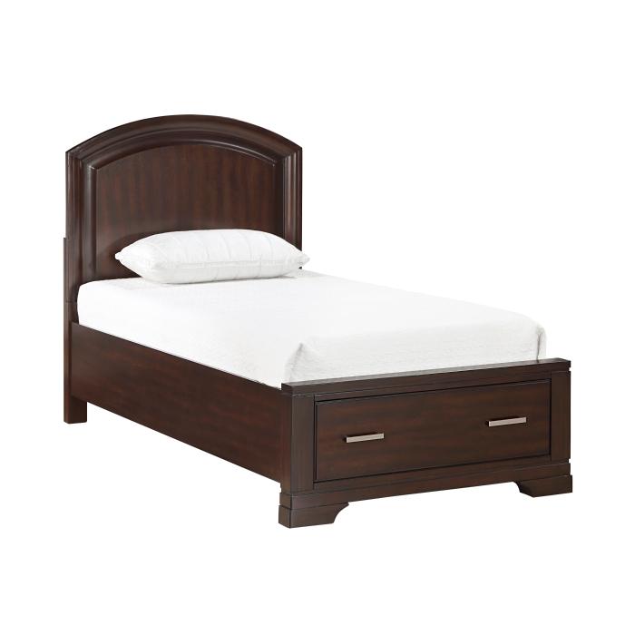 1520CHT-1*-Youth (3) Twin Platform Bed with Footboard Storage - Half Price Furniture