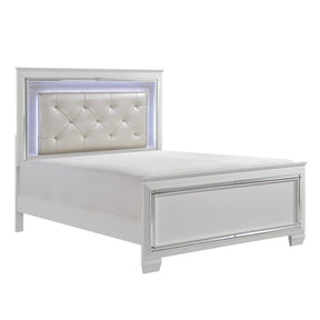 Allura (3)California King Bed, LED Lighting - Half Price Furniture