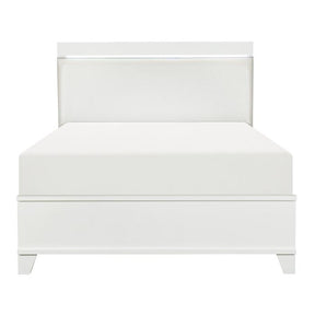 Kerren (3)California King Bed, LED Lighting Half Price Furniture