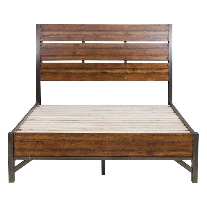 Holverson (3)California King Platform Bed Half Price Furniture