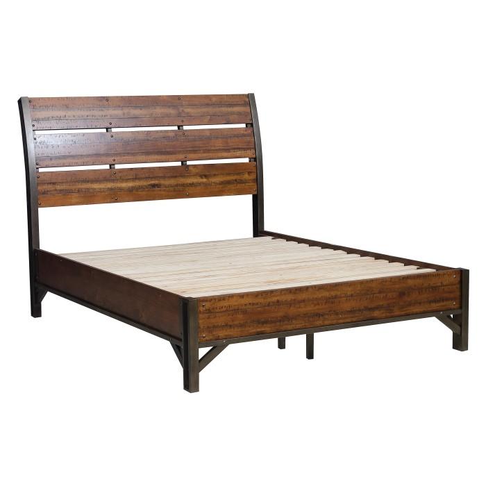 Holverson (3)California King Platform Bed - Half Price Furniture