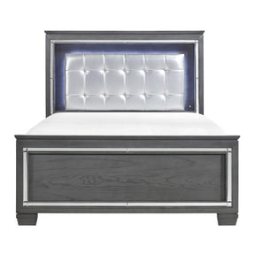 Allura (3)Eastern King Bed, LED Lighting - Half Price Furniture