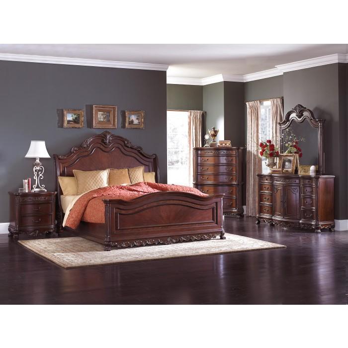 Frazier Park (3)California King Sleigh Bed - Bed - Half Price Furniture