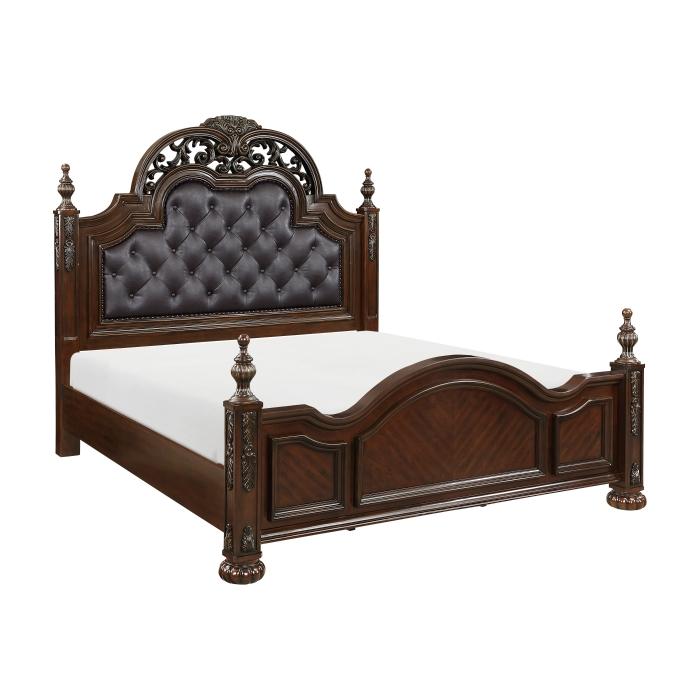 Adelina (4) California King Bed - Half Price Furniture