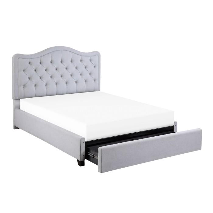 Toddrick (4) California King Platform Bed with Storage Drawers Half Price Furniture