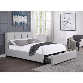 Aitana (4) California King Platform Bed with Storage Drawer - Half Price Furniture