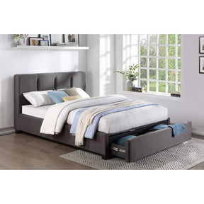 Aitana (4) California King Platform Bed with Storage Footboard - Half Price Furniture