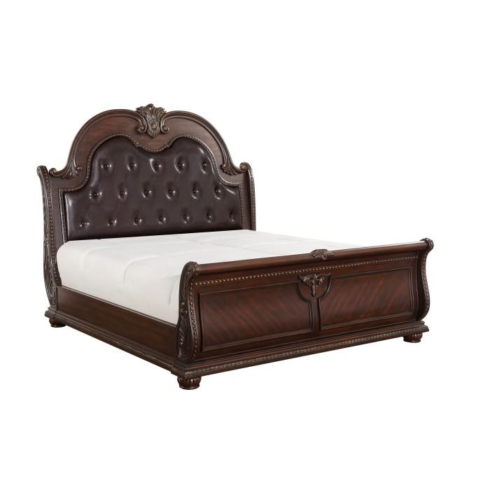 Cavalier (4)California King Sleigh Bed - Half Price Furniture