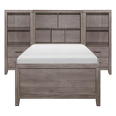 Woodrow 3pc Set Twin Wall Bed (TB+2PNS) Half Price Furniture