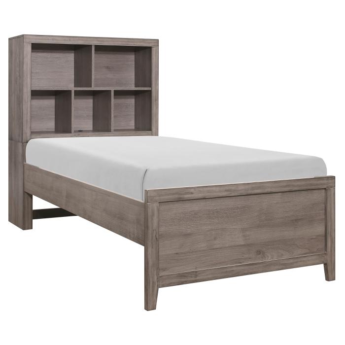 Woodrow 3pc Set Twin Wall Bed (TB+2PNS) - Half Price Furniture