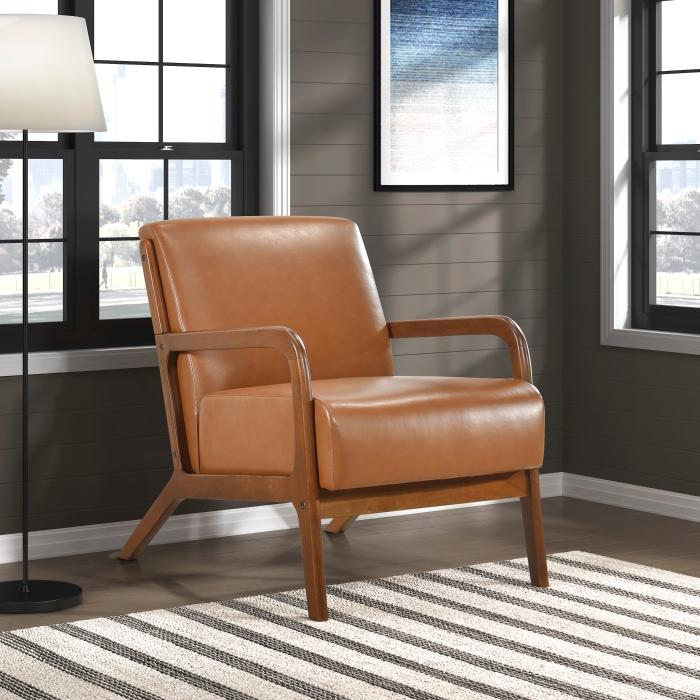 1247BRW-1-Seating Accent Chair - Half Price Furniture