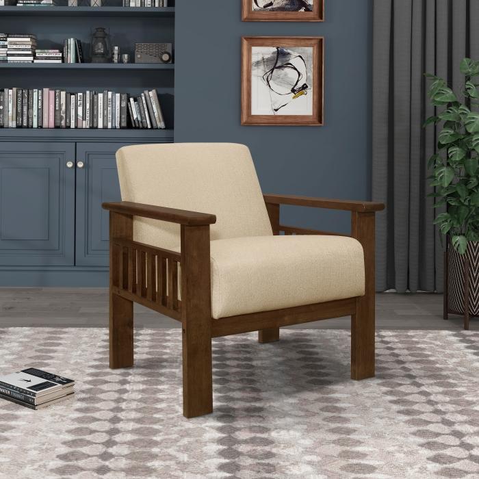 Helena Accent Chair with Storage Arms - Half Price Furniture